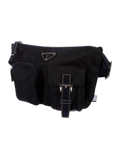 prada leather waist bag|Prada waist bag men.